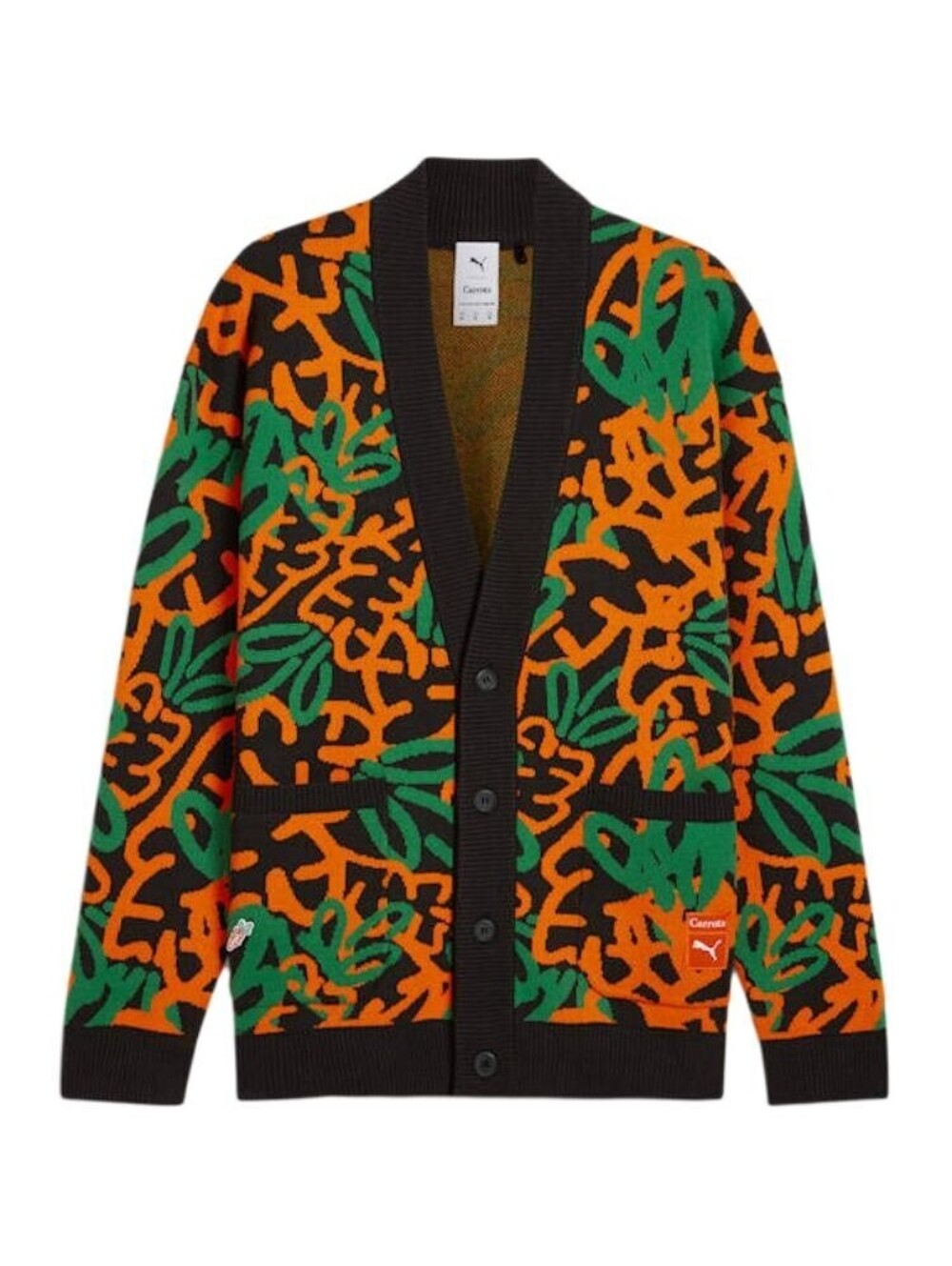 PUMA X CARROTS Limited Edition Cardigan Sweater 627445 01 Men's XL